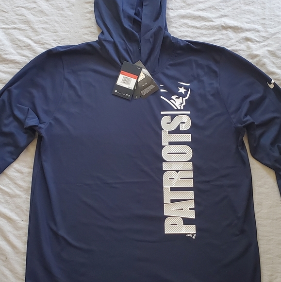 New England Patriots Size M Nike Dri-Fit Hoodie